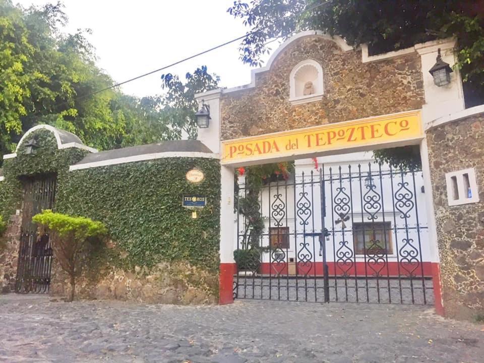 Posada Del Tepozteco - Hotel & Gallery Тепостлан Экстерьер фото