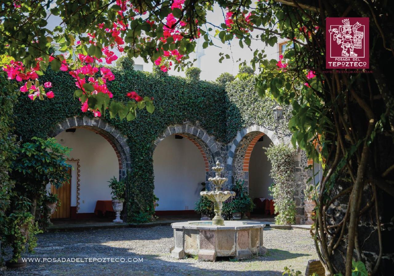 Posada Del Tepozteco - Hotel & Gallery Тепостлан Экстерьер фото